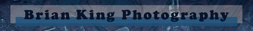 Brian King Photography website banner